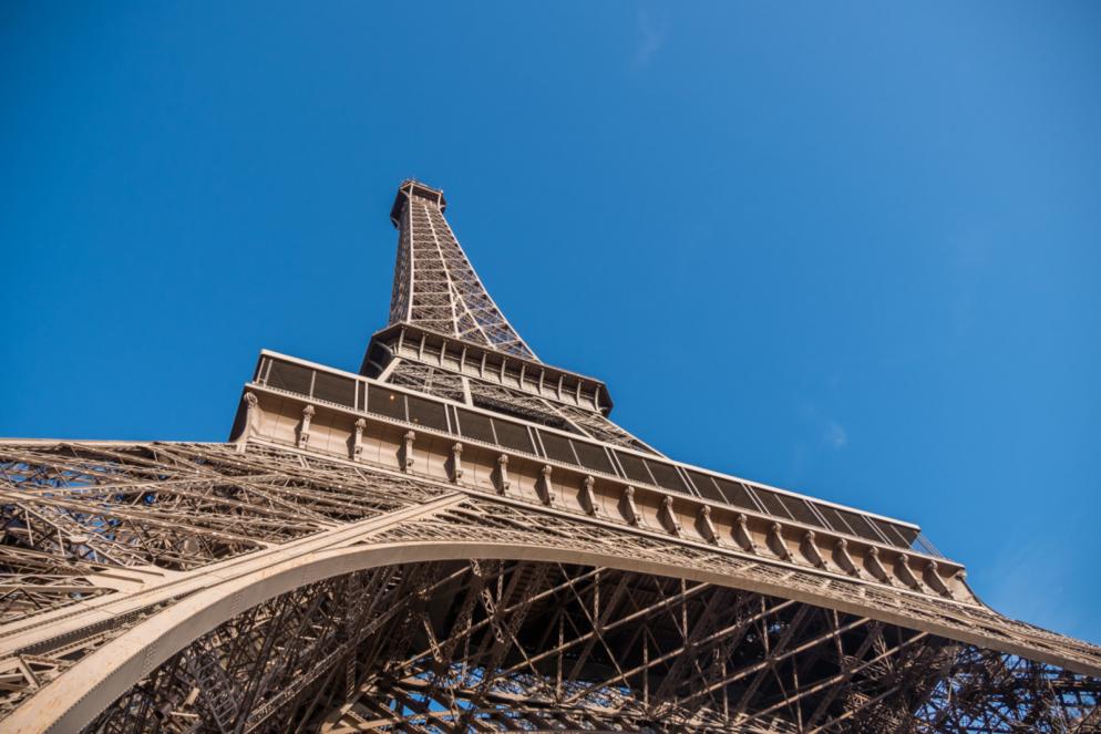 vue tour Eiffel pilier sud
