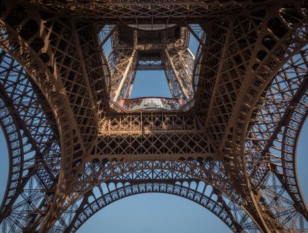 Eiffel Tower from the esplanade