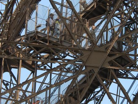Escaleras de la Torre Eiffel
