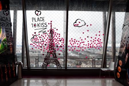The place to kiss, en la San Valentin